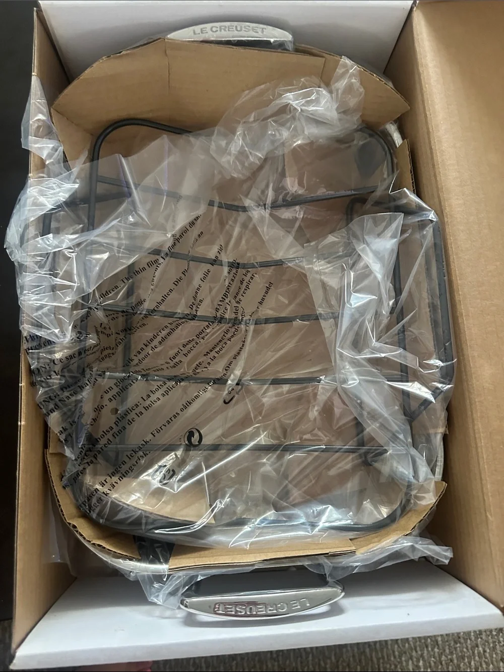 NWT Le Creuset Stainless Roasting Set